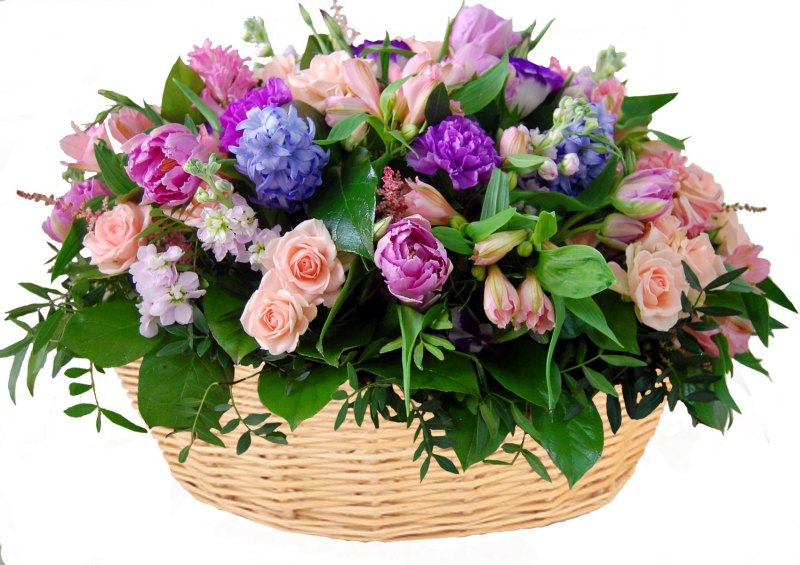 Корзина цветов