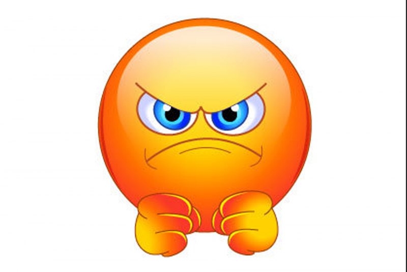 Смайлик злость