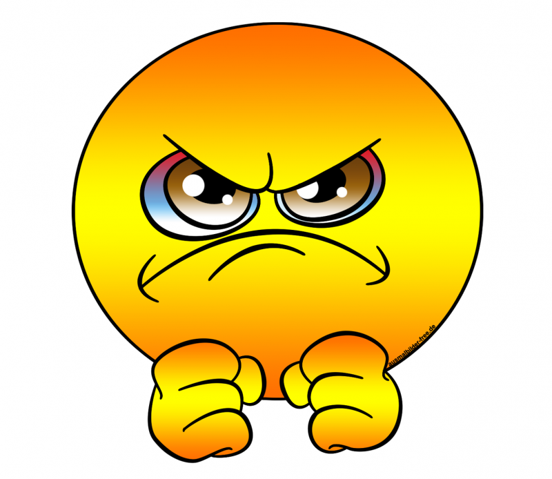 Злой и добрый смайлик