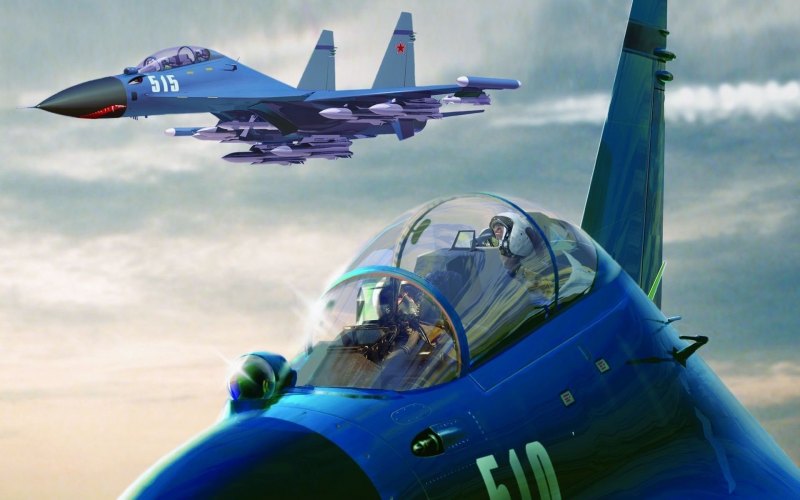 Су-27 ВВС России
