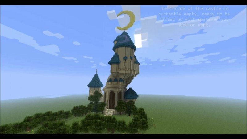 Minecraft дом мага