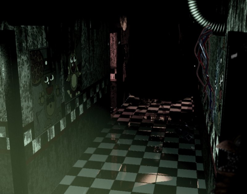 ФНАФ 3 камеры