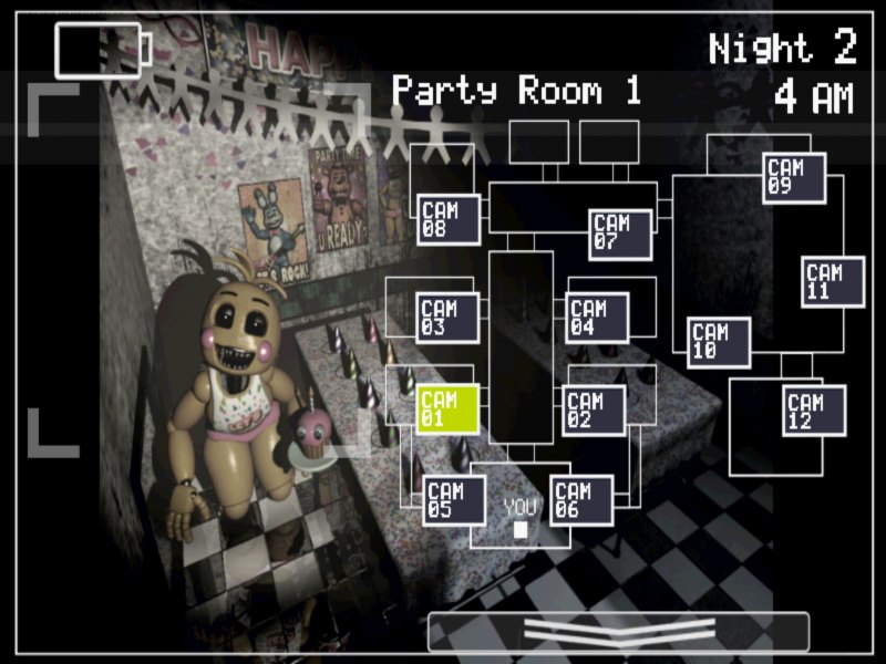 FNAF 2 камера 02