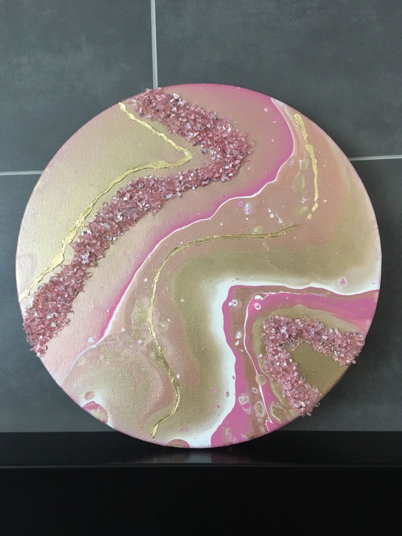 Техника Geode Art
