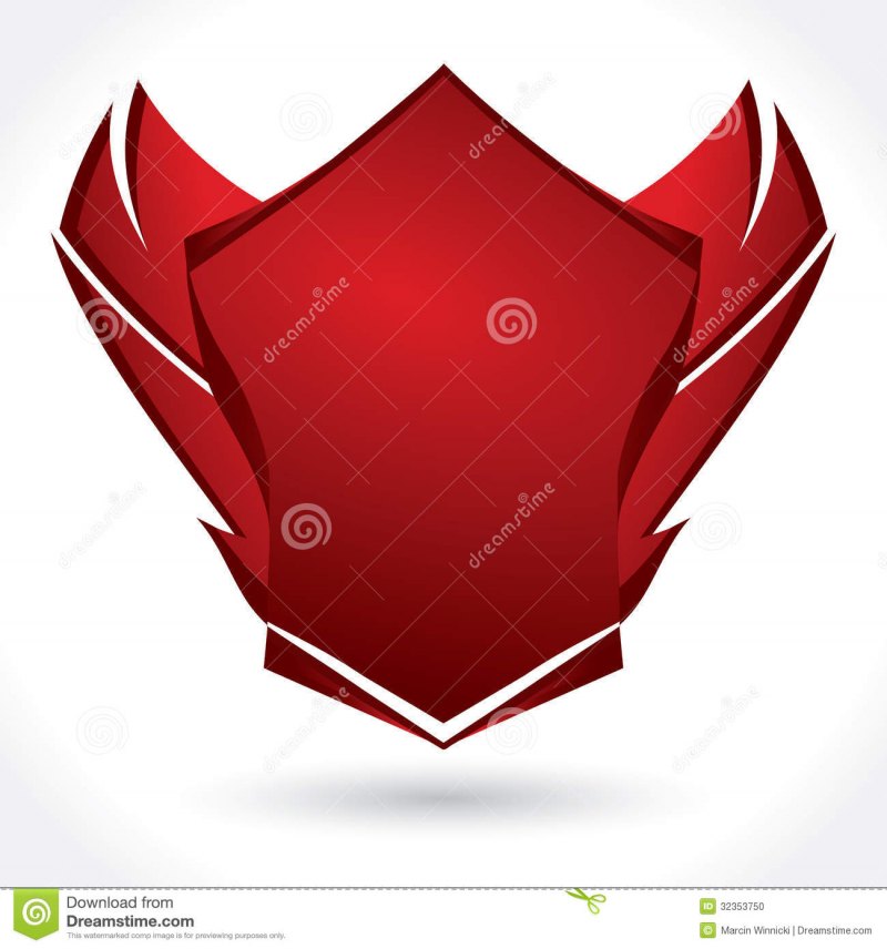 Лого щит с короной