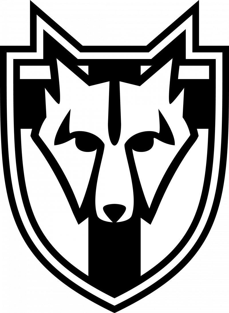 Пустой щит для логотипа