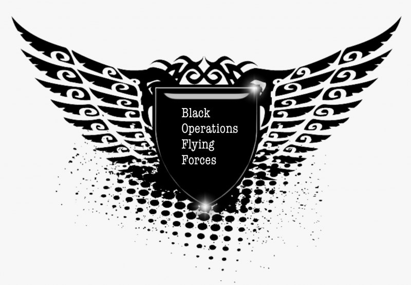 Щит с крыльями для логотипов