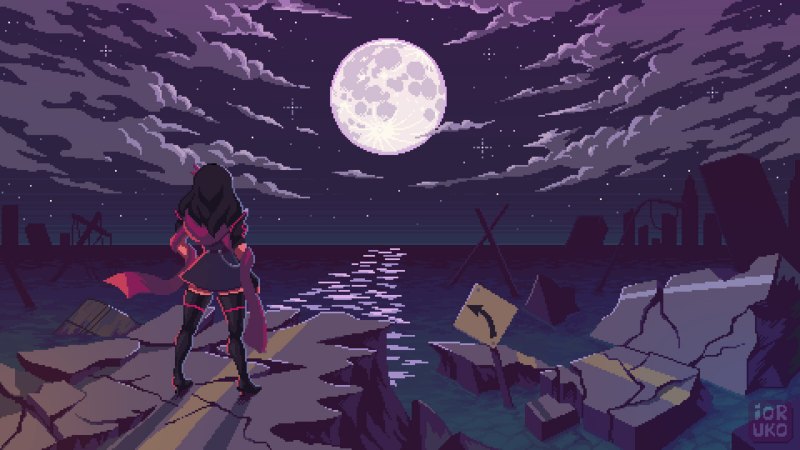 Пиксельные фоны для рабочего стола