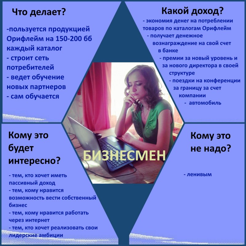 Презентация орифлейм для новичков текст