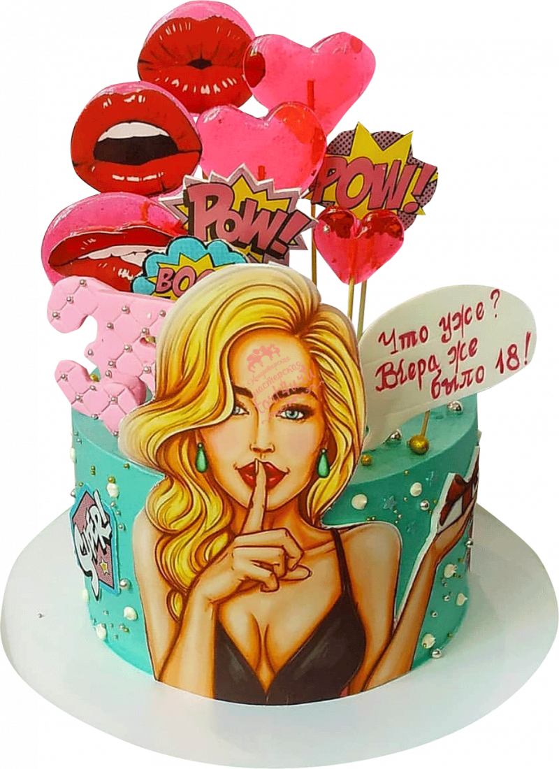 Поп арт на сахарной бумаге