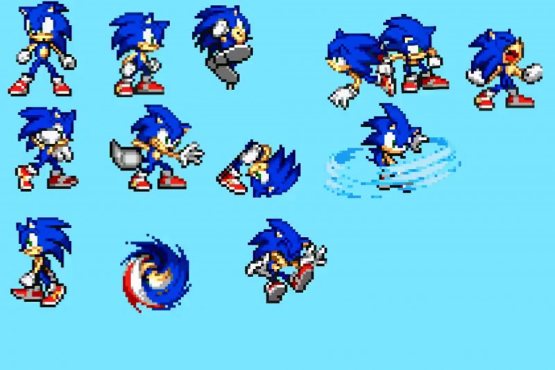 Рисуем мультфильмы 2 sonic