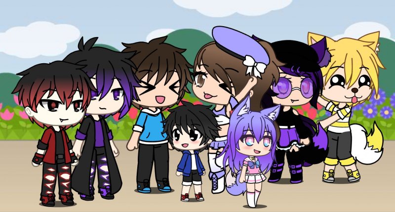 Красивый фон гача