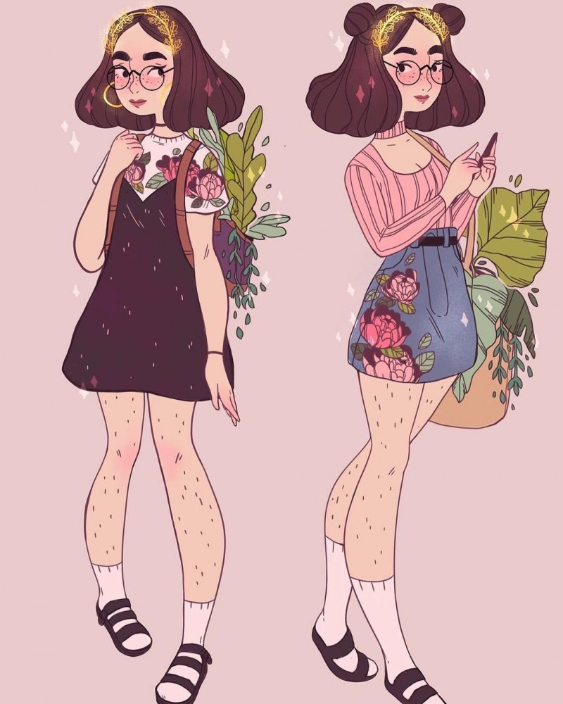 Мульт стиль рисования