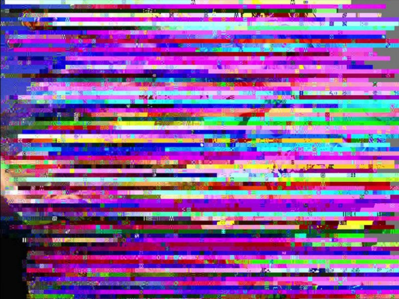 Цветной глитч