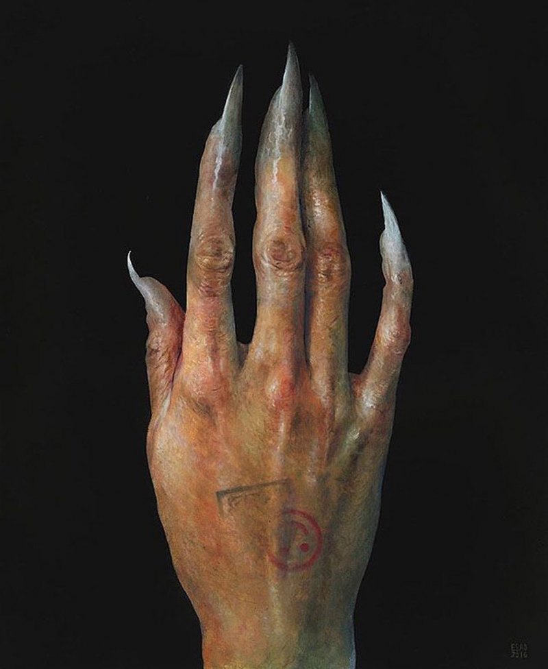 Алукард Хеллсинг руки