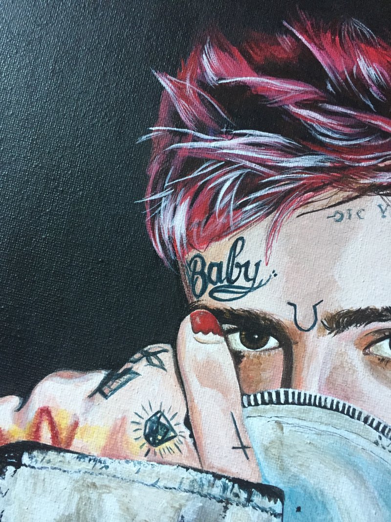 Лил пип рисунок