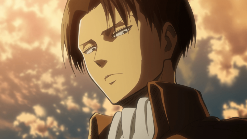 Атака титанов Леви Аккерман