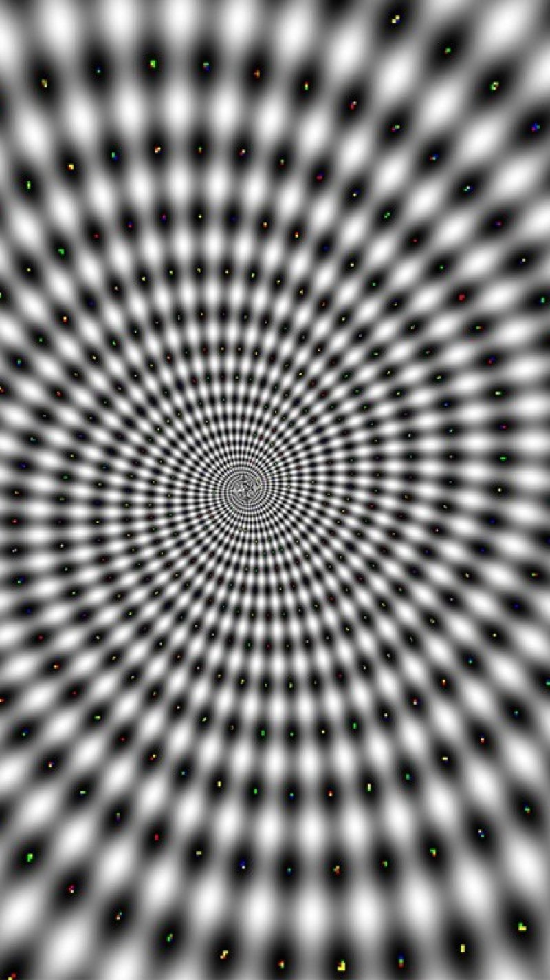 Гипноз картинки иллюзия чб