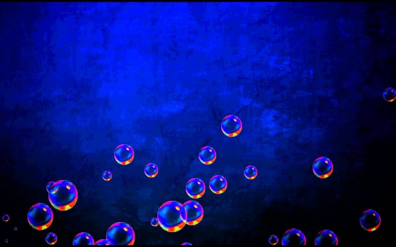 Синие пузыри