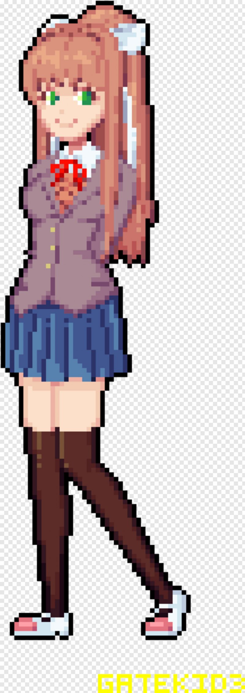 Моника DDLC пиксель