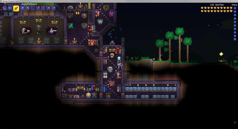 Terraria башня