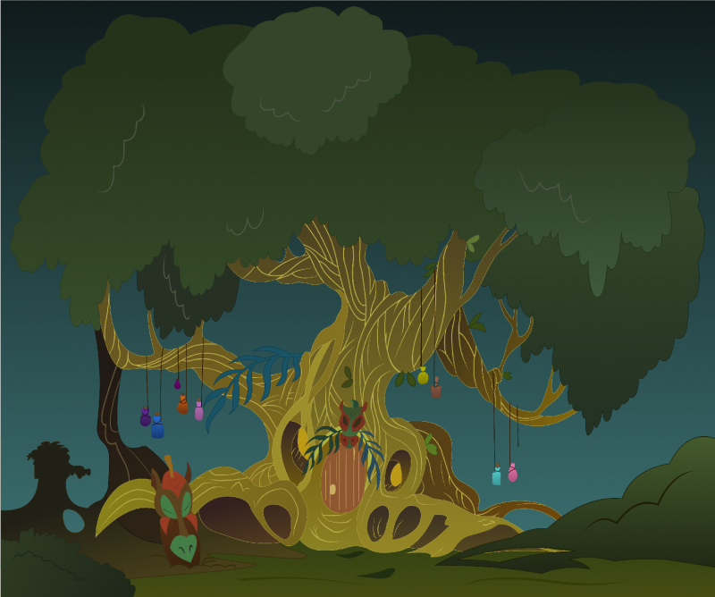 Вечнозеленый лес МЛП