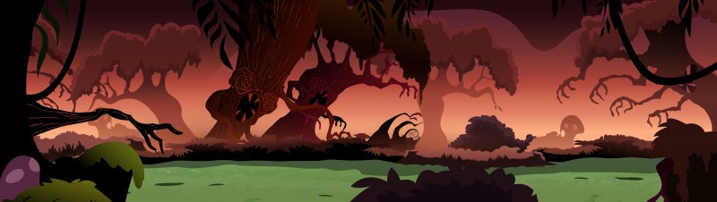 Пони МЛП лес