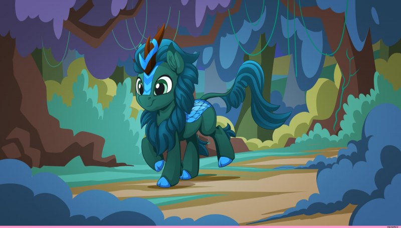 МЛП вечно зелёный лес арт