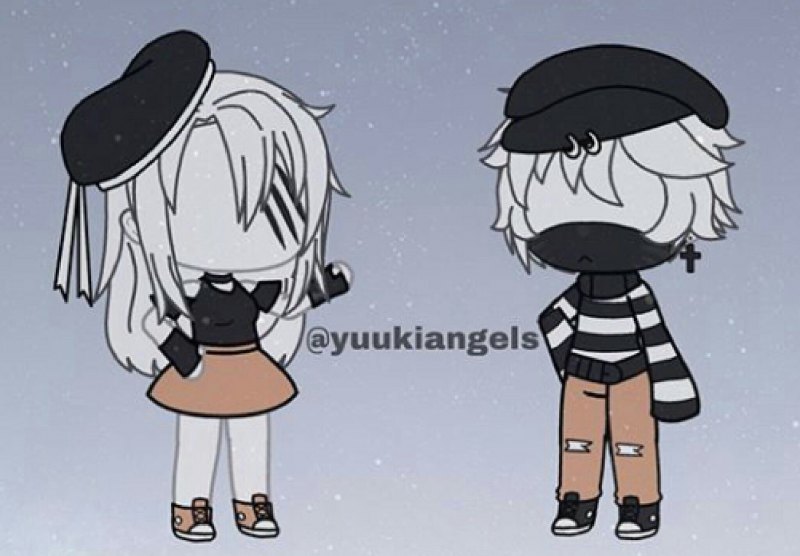 Гача лайф персонажи Близнецы