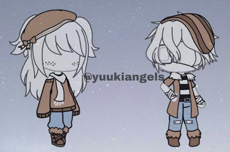 Парные Наряды в Gacha Life