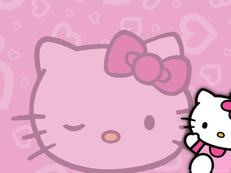 Хелло Китти розовая