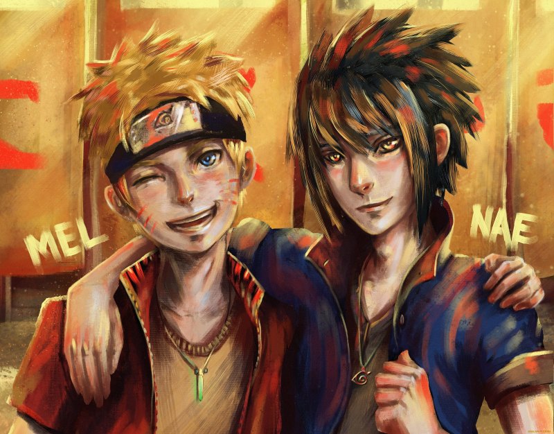 Аниме парни Наруто