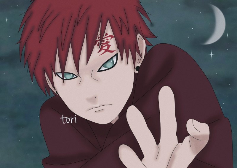 Наруто Гаара Эстетика