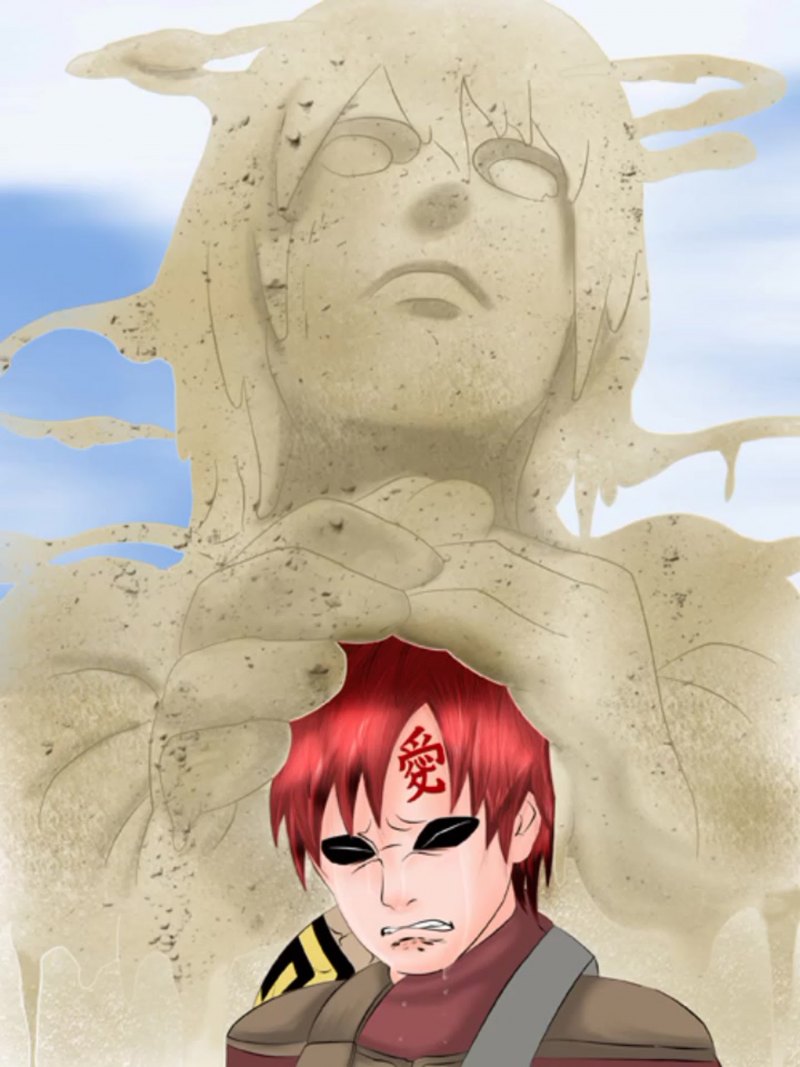 Gaara плачет