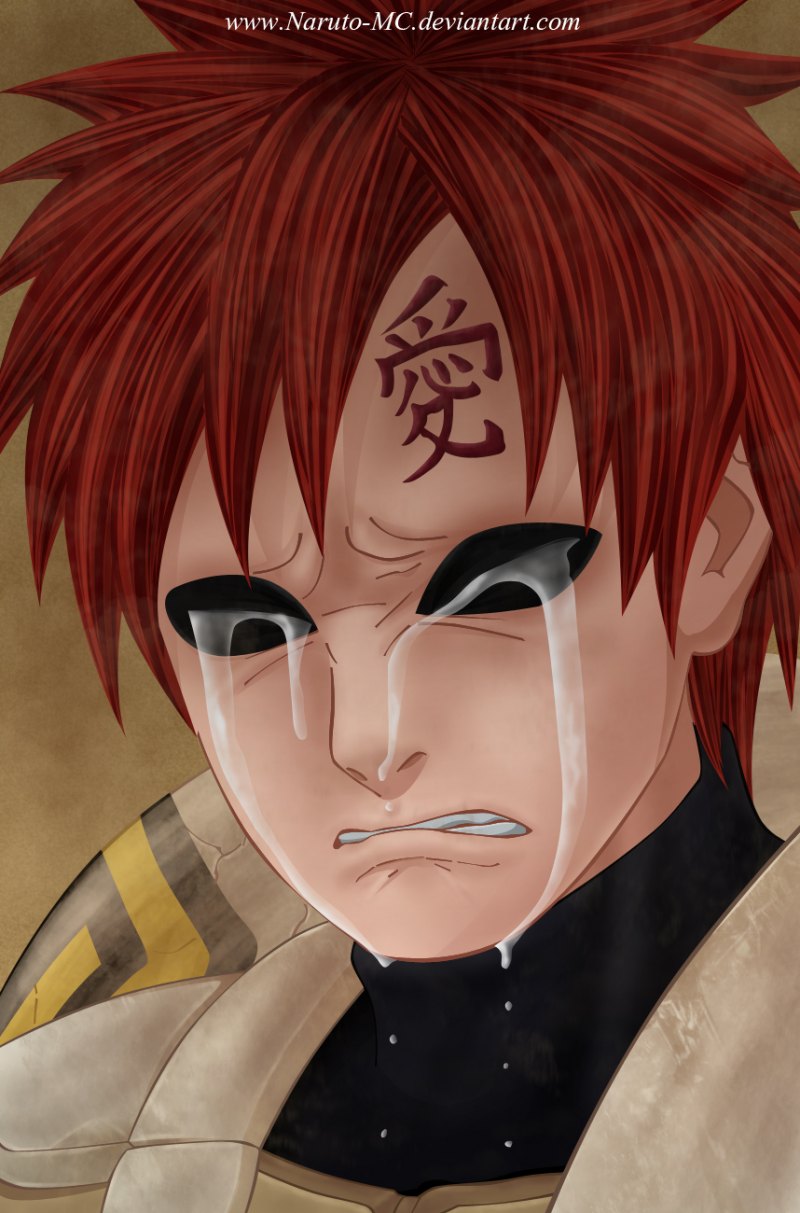 Гаара грустный