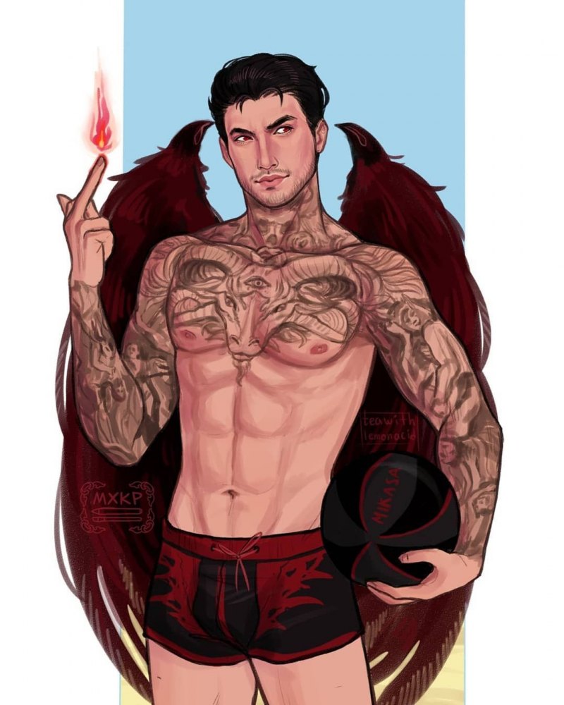 Голый Люцифер клуб романтики