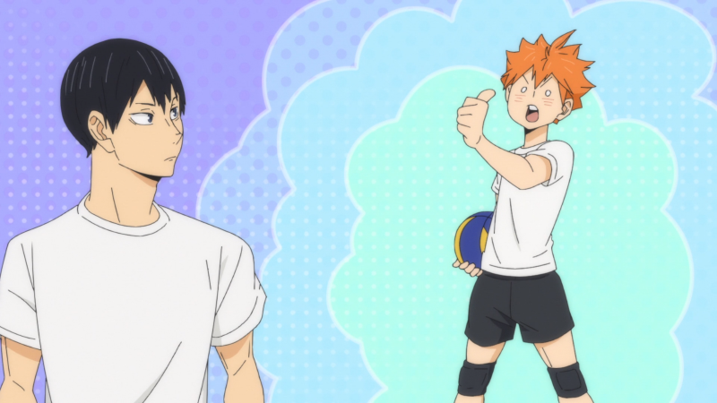 Кагеяма волейбол скрины 4 сезон