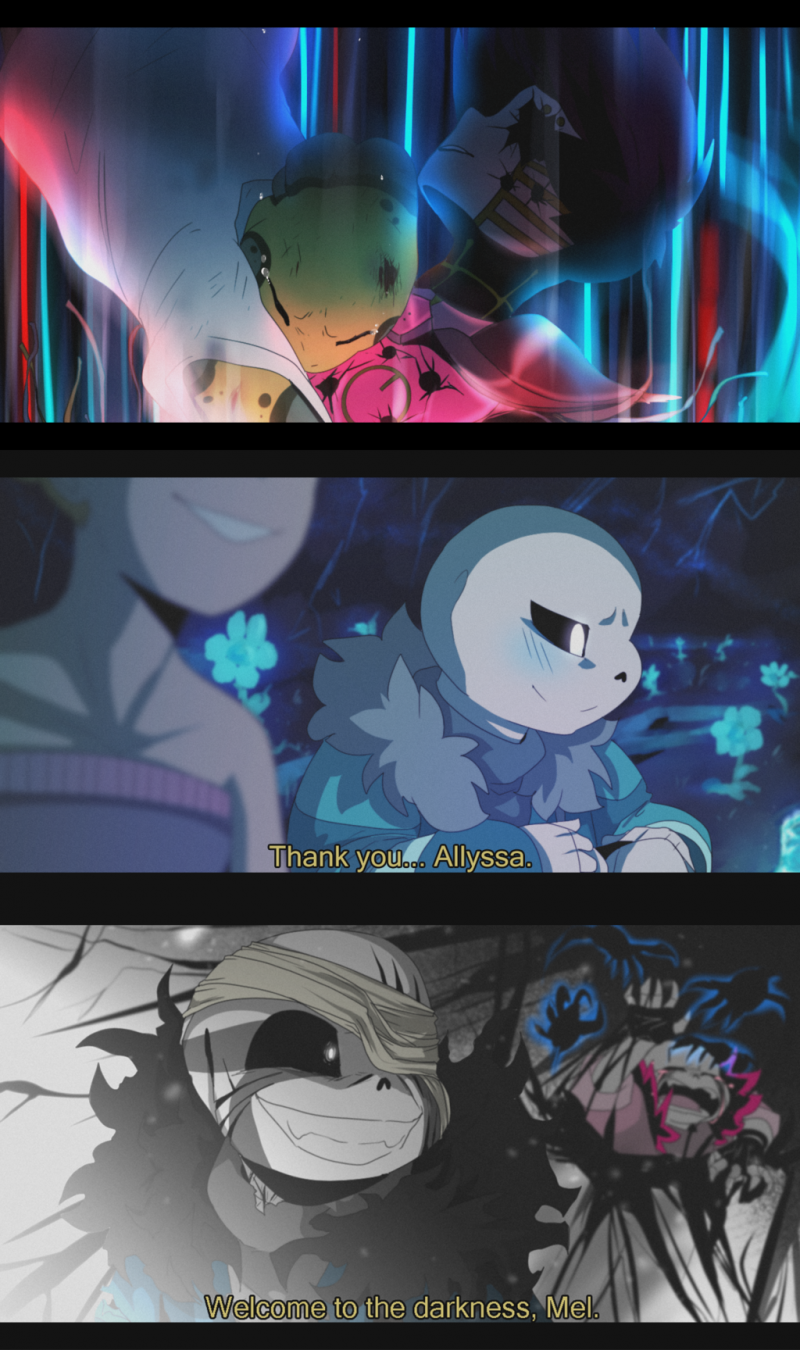 Андертейл Ганз и Санси