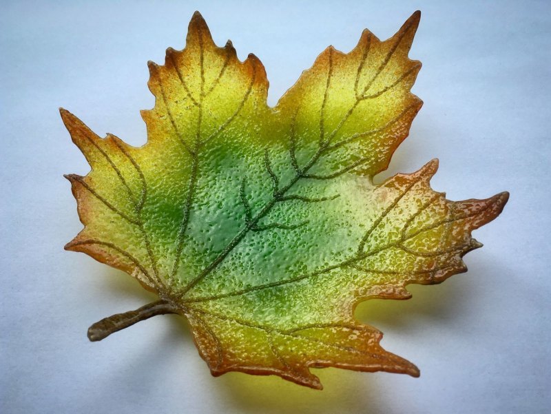 Мастер класс кленовый лист