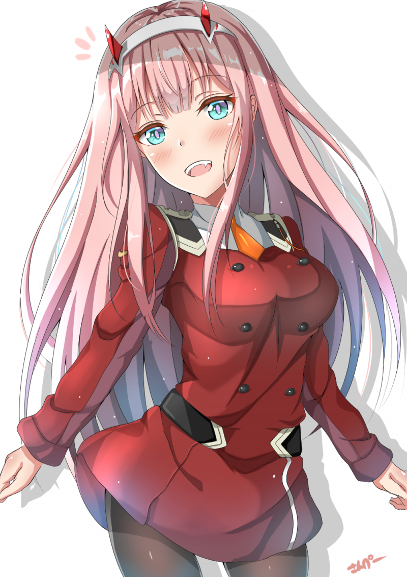 Почему милый во франсе. Дарлинг Франкс. Zero two Франкс.