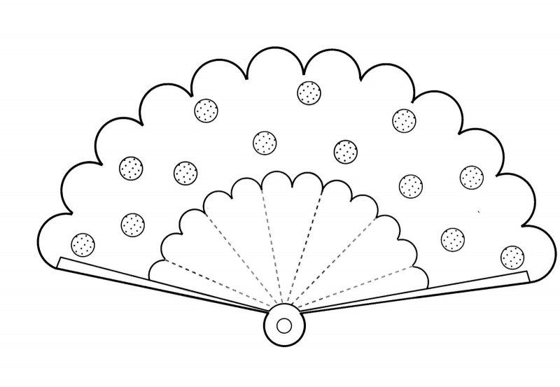 Японский веер рисунок 4 класс