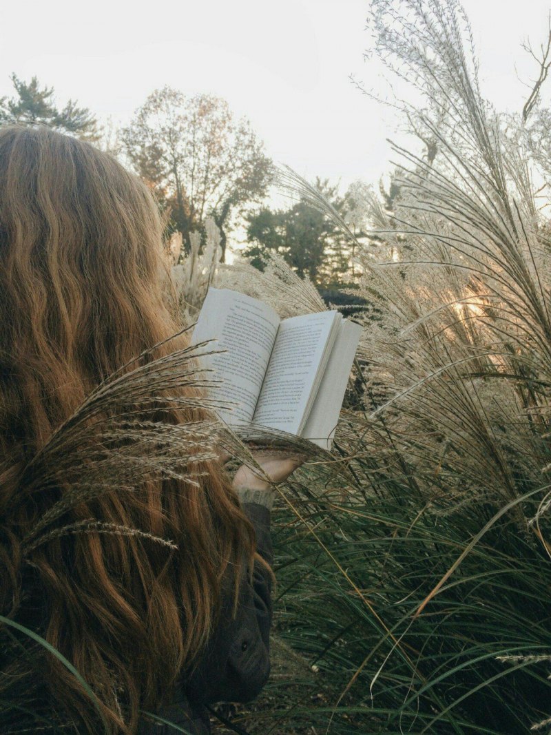 Девочка с книжкой Эстетика