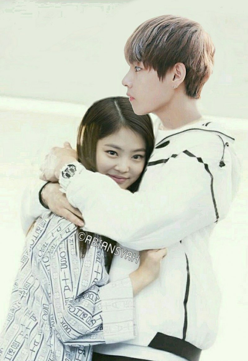 Kim Taehyung and Jennie Kim