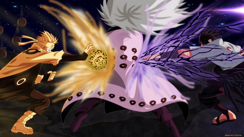 Наруто vs Саске последняя битва