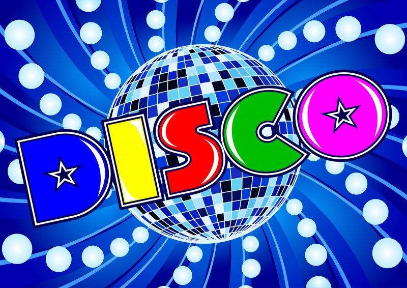 Постеры в стиле диско