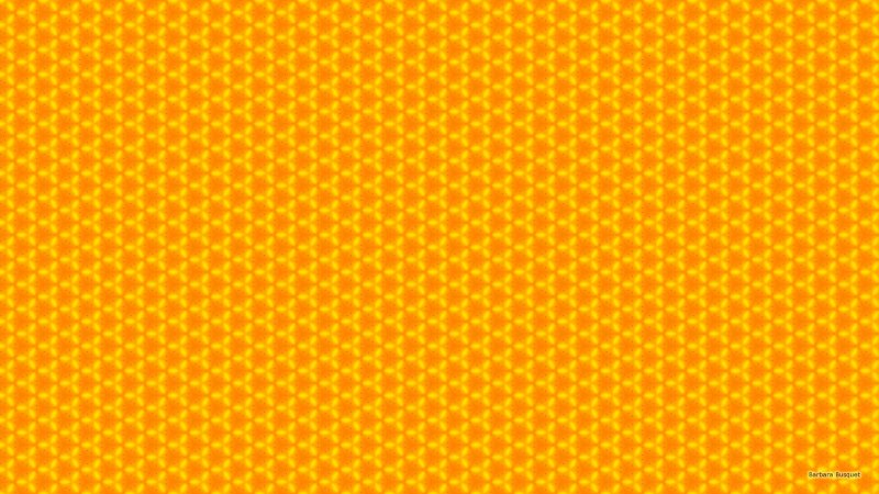 Мелкий узор оранжевый