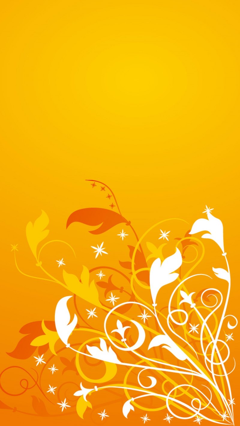 Оранжевый фон для презентации