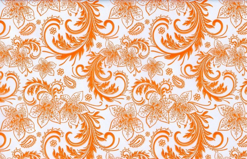 Оранжевое кружево