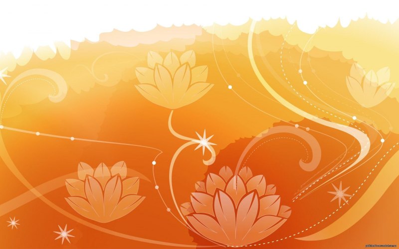 Оранжевый фон для презентации