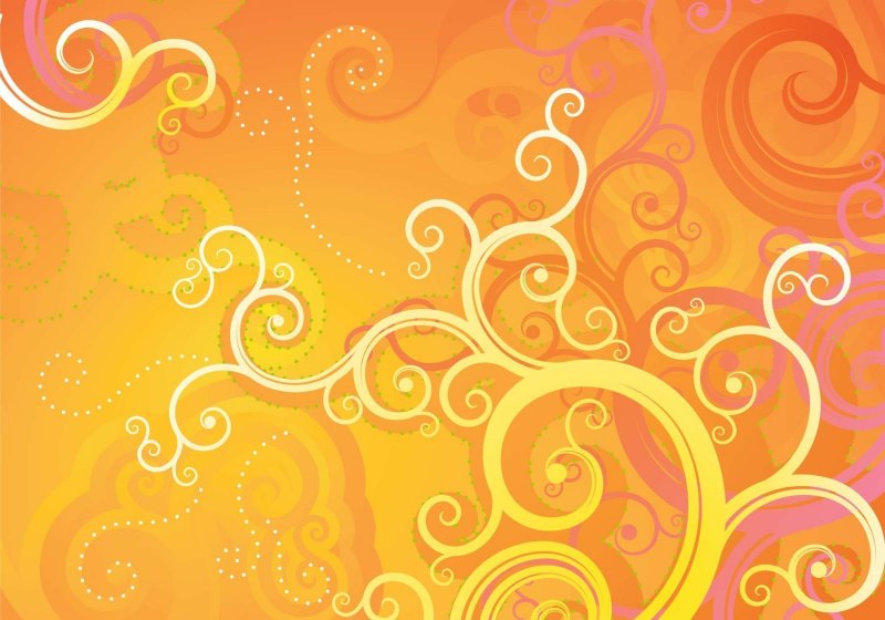Оранжевый фон
